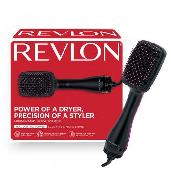 Perie electrica de par REVLON One-Step Hair Dryer & Styler, RVDR5212E2, ionizare, 2 trepte...