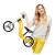 Bicicleta din lemn fara pedale UNIQ Honey