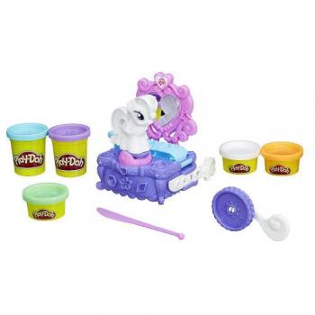Set Plastilina Play-doh My Little Pony Rarity Style And Spin