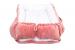 Cuib pentru bebeluși cu pernuță | catifea roz