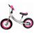 Bicicleta fara pedale r-sport r3 - alb - roz