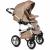 Carucior flamingo easy drive 3 in 1 - vessanti - beige