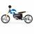 Bicicleta de echilibru din lemn cu roti eva ecotoys lc-v1330 - politie