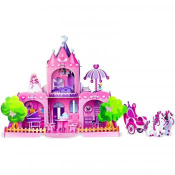 Set constructie puzzle 3D -  Castelul Printesei Fiesta Crafts FCT-3050