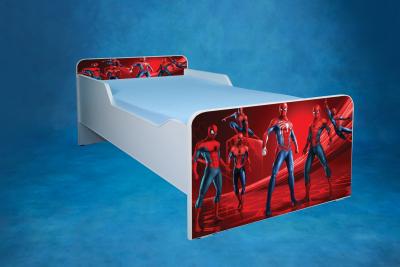 Spiderman - saltea inclusa - 160x80 cm, cu sertar