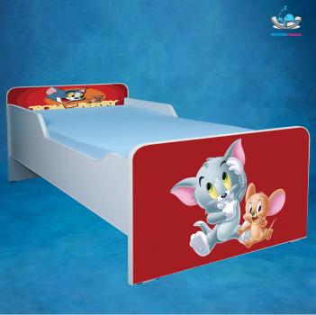 Tom & jerry - saltea inclusa - 140x70 cm, fara sertar