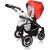 Carucior vessanti crooner prestige 2 in 1 - red