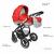 Carucior vessanti crooner prestige 2 in 1 - red