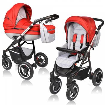 Carucior vessanti crooner prestige 2 in 1 - red