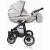 Carucior vessanti crooner prestige 3 in 1 - light gray