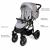 Carucior vessanti crooner prestige 3 in 1 - light gray