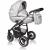 Carucior vessanti crooner prestige 3 in 1 - light gray