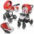 Carucior vessanti crooner prestige 3 in 1 - red