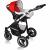 Carucior vessanti crooner prestige 3 in 1 - red