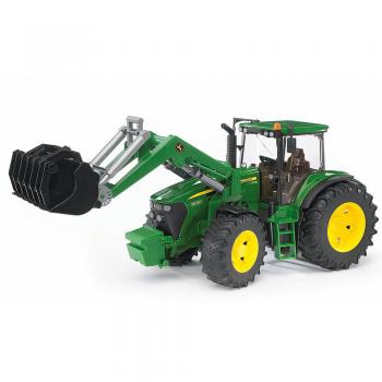 BRUDER - TRACTOR JOHN DEERE 7930 CU INCARCATOR FRONTAL