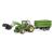 BRUDER - TRACTOR JOHN DEERE 7930 CU INCARCATOR FRONTAL SI REMORCA BASCULANTA PE OSIE