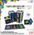 Set de constructie piese magnetice createon magna-tiles - numere pe tabla 123 16 piese