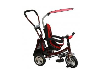 Tricicleta Copii Cu Scaun Reversibil Baby Mix Safari Ws611 Bordo