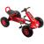 Kart cu pedale si roti gonflabile Driver Kidscare Rosu