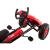 Kart cu pedale si roti gonflabile Driver Kidscare Rosu