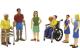 Persoane Cu Handicap Set De 6 Figurine - Miniland