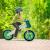 Bicicleta copii 12 inch, fara pedale, pentru echilibru, scaun ajustabil, lemn, roti spuma eva