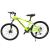 Bicicleta mtb, roti 24 inch, 21 viteze, schimbator shimano, frane pe disc, verde, phoenix