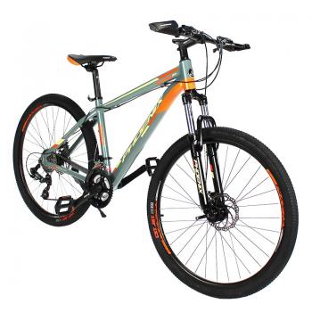 Bicicleta mtb roti 27.5 inch, 24 viteze schimbator shimano, frane pe disc, cadru aluminiu, phoenix