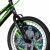 Bicicleta mtb 20 inch, cadru otel, 6 viteze, schimbator power, v-brake, negru-verde neon, explorer