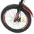 Bicicleta mountain bike, roti 20 inch, 7 viteze, schimbator shimano, frane pe disc, rosu, phoenix