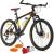 Bicicleta mountain bike roti 26 inch, 18 viteze shimano, cadru aluminiu 18 inch, suspensie pe arc, frane pe disc, maltrack