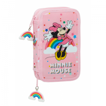 Penar dublu neeachipat Minnie Mouse Rainbow