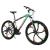 Bicicleta mtb hardtail 26 inch, shimano 21 viteze, cadru otel, portocaliu-verde, tornado phoenix