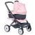 Carucior pentru papusi Smoby Quinny Combi 3 in 1 pink