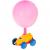 Jucare interactiva Lansator de masini cu balon, Monster Ikonka IK17745