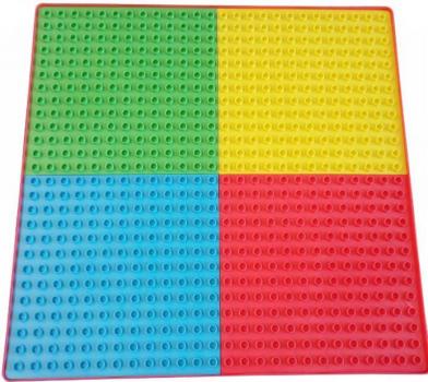 Blat Lego Multifun 42.5x42.5 cm Multicolor