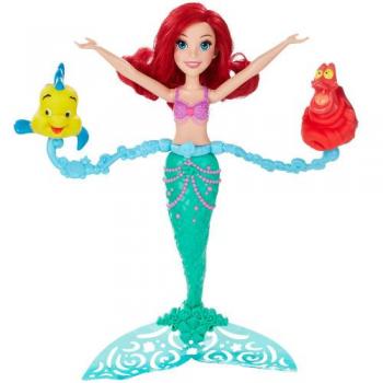 Papusa Disney Princess Ariel Spin And Swim