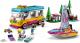 Lego friends furgoneta de camping si barca cu panze 41681