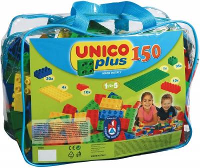 Set constructie Unico 150 piese in geanta