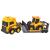 Set Dickie Toys Volvo Truck Team Camion cu remorca si buldozer