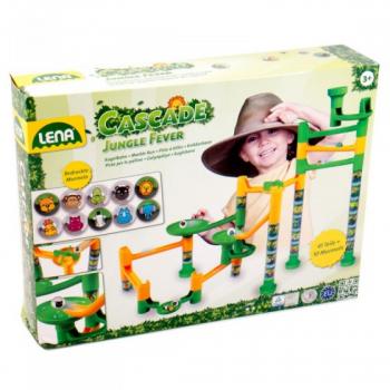 Set De Joaca Labirint De Bile 41 Piese Si 10 Bile Jungle Adventure