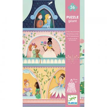 Puzzle gigant djeco, castelul printeselor