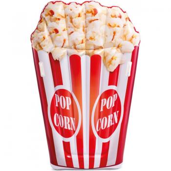 Saltea gonflabila pentru plaja, popcorn, intex, 178 × 124 cm, 58779