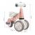 Tricicleta fara pedale, flamingo roz pink, ecotoys, 39x22x50 cm,  lb1603