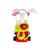 Set carucior de curatenie pentru copii, cleaning trolley, cu 8 accesorii de jucarie, multicolor, leantoys, 3560