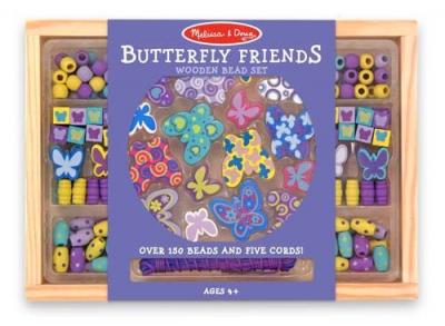 Set Margele Din Lemn Fluturasi Prietenosi Melissa And Doug