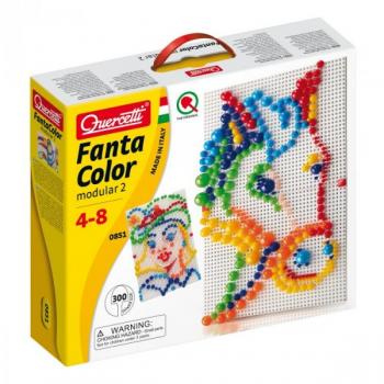 Joc Creativ Fanta Color Quercetti Creatie Imagini Mozaic 300 Piese