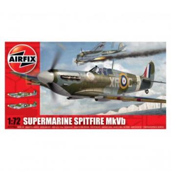 Kit Aeromodele Airfix 02046a Avion Supermarine Spitfire Mkvb Scara 1:72