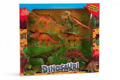 Set 6 Figurine Globo Dinozauri