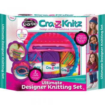 Kit De Crosetat Ultimate Designer Cra-z-knitz